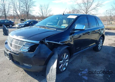 2007 Lincoln Mkx z USA, uszkodzony, nr VIN 2LMDU88C57BJ36944